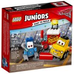 Lego juniors - l'arr�t au stand de guido et luigi - 10732