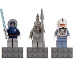 Lego magnet set - anakin / talz chieftain / clone pilot 853130 [toy] (japan import)