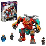 Lego marvel - l'armure sakaarienne d'iron man de tony stark - 76194