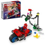 Lego marvel - la course - poursuite en moto : spider - man contre docteur octopus - 76275