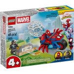 Lego marvel - spidey sur sa moto contre rhino - 11206