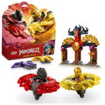 Lego ninjago - pack de combat spinjitzu du dragon - 71826