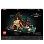 Lego star wars - diorama de l'entranement jedi sur dagobah - 75330