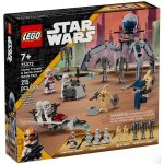 Lego star wars - pack de combat des clone troopers et drodes de combat - 75372