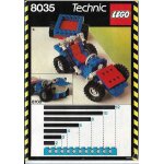 Lego technic 8035 voiture et remorque grue hélicoptère universal building set vintage Lego technic 8035 voiture et remorque grue hélicoptère universal building set vintage