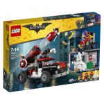 Lego the batman movie - l'attaque boulet de canon d'harley quinn - 70921