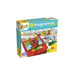 Lisciani giochi 9 puzzle progressifs les chiots
