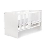 Lit bb dalia 3 hauteurs - transformable en lit - 140 x 70cm - blanc