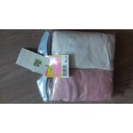 Lot de 2 draps housse en coton durable