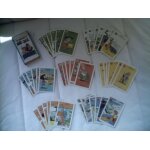Lot de 2 jeux de 7 familles marc et julie : transports et loisirs