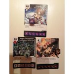 Lot de 3 cartes dice masters et 3 ds les gardiens de la galaxie angela, ronan et ghost rider