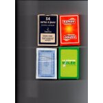 Lot de 4 jeux de 54 cartes a jouer poker Lot de 4 jeux de 54 cartes a jouer poker