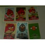 Lot de 5 cartes angry birds