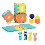 Ludi coffret d'activite tapis, quille et formes