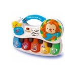 Lumi piano de noe 10 melodies, 2 chansons - piano lumineux 5 touches - vtech bebe 6 - 36 mois - jouet ...