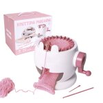 Machine a tricoter en laine, pour echarpe, chapeau, jouet d'apprentissage pour enfants, outils de tricot, ... Machine a tricoter en laine, pour echarpe, chapeau, jouet d'apprentissage pour enfants, outils de tricot, ...