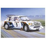 Maquette voiture : peugeot 205 ev 2 - heller
