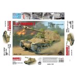 Marder i - normandie 1944 - pak 40 de 7. 5 cm / 1 auf gw. lr. s. (f) sd. kfz. 135 chasseur de char allemand ...