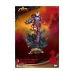 Marvel comics - diorama d - stage maximum venom iron man 16 cm