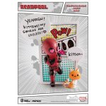 Marvel comics figurine mini egg attack deadpool jump out 4th wall 12 cm