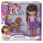 Mattel dora l'exploratrice - dora et son chiot savant
