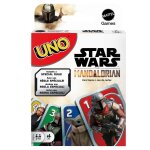 Mattel games - uno star wars the mandalorian - jeu de cartes famille - 7 ans et +