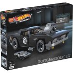 Mega hot wheels - rodger dodger - jouet de construction - 10 ans et +