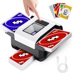 M�langeur de cartes automatique electronique 1 - 2 jeux, rechargeable m�langeur automatique de cartes ...