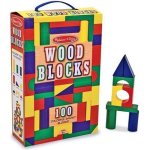 Melissa and doug - 100 blocs en bois import grande bretagne Melissa and doug - 100 blocs en bois import grande bretagne