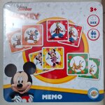 Mickey - memo - jeu de memory dans boite métal Mickey - memo - jeu de memory dans boite métal