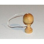 Mini bilboquet en bois 5 cm jeu d'adresse