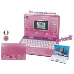 Mini ordinateur portable avec 90 activit�s pour enfant genius xl color pro rose
