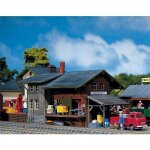 Modlisme ferroviaire ho - gare a marchandises - faller