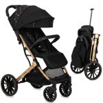 Momi estelle plus light poussette bébé citadine ultra compacte - de 6 mois - jusqu'à 22kg ¿ noir Momi estelle plus light poussette bébé citadine ultra compacte - de 6 mois - jusqu'à 22kg ¿ noir