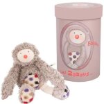 Moulin roty peluche paresseux boubouu 33 cm gm collection les zazous doudou b�b� fille gar�on en boite ...