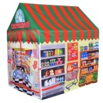 Mstore - tente de jeu pour enfants motif magasin - a partir de 3 ans - installation maison ou jardin ...