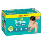 Pack 112 pampers couches baby - dry taille 3 (6 - 10 kg) changes bb stop & protect