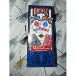 Pack de 12 paquets de carte a jouer de la marque bicycle