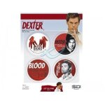 Pack 4 badges dexter set b