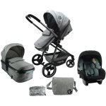 Pack poussette trio giulia gris Pack poussette trio giulia gris
