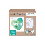 Pampers hybrid kit de 15 coeurs absorbants et 1 couche lavable