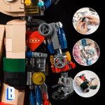 Pantasy - astro boy figurine d'astro boy � consrtuire avec son anatomie m�canique - 1258 pi�ces