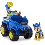 Paw patrol la pat' patrouille - vehicule + figurine chase dino rescue - v�hicule avec 1 figurine et 1 ...