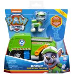 Paw patrol la pat' patrouille - vehicule + figurine rocky - v�hicule de 15 cm avec 1 figurine a collectionner ...