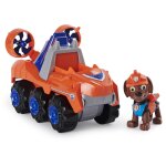 Paw patrol la pat' patrouille - vehicule + figurine zuma dino rescue - v�hicule avec 1 figurine et 1 ...