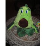 Peluche avocat pour jouer et cliner de marque play tive junior , coloris vert clair et vert fonc , ...
