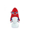 Peluche bonnet mascotte rembourre - jeux olympiques paris 2024 - taille unique Peluche bonnet mascotte rembourre - jeux olympiques paris 2024 - taille unique