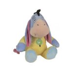 Peluche bourriquet en grenouillere jaune 43 cm - nicotoy - doudou disney