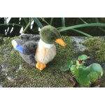 Peluche canard colvert 19 cm anima Peluche canard colvert 19 cm anima