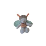 Peluche coccinelle nattou 26 cm – doudou bébé doux blanc marron turquoise orange – comme neuf Peluche coccinelle nattou 26 cm – doudou bébé doux blanc marron turquoise orange – comme neuf